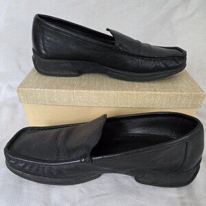 Italian Leather Sqare Toe Driving Moc- EU Sz 40. US 8.5